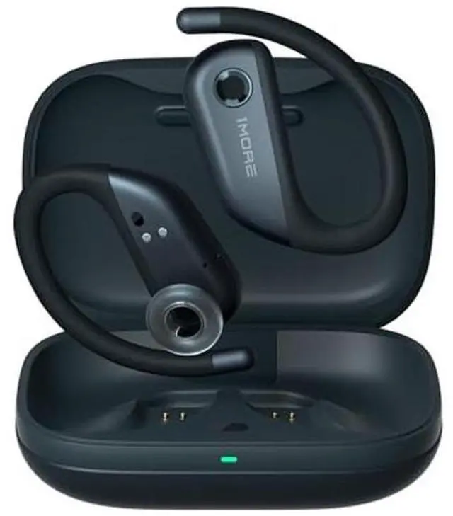 Main image of 1MORE Fit Open Earbuds S50, Open Ear Wireless Headphones Bluetooth 5.3 with 4 Microphone, Earbuds with Earhooks for Sports Running, IPX7, Fast Charging, 38H-Playtime, Preset EQ Via App, Gray