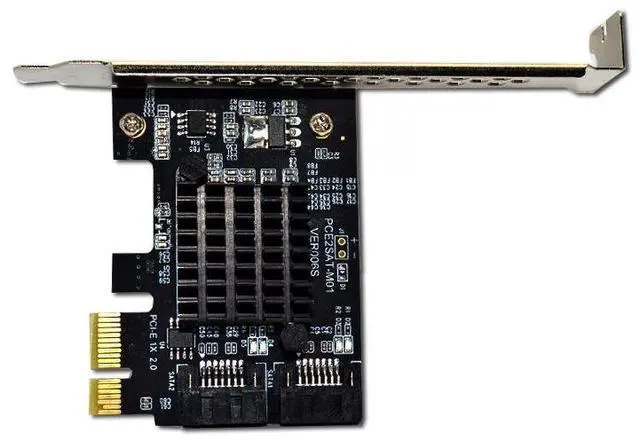Alt view image 10 of 14 - Weastlinks PCIE PCI-E to 2 Port SATA 1X 4X 8X 16X PCI-E Cards PCI Express to 2 SATA 3.0 2-Port SATA III 6Gbps Expansion Adapter Boards