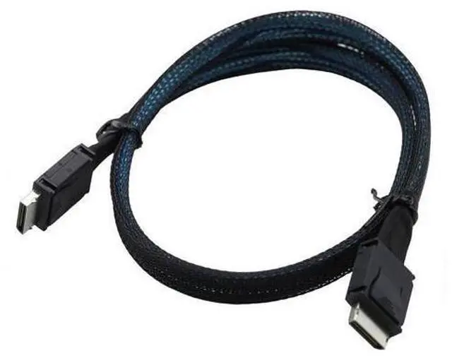 Main image of Deuninker PCIe Oculink SFF-8611 4i to Mini SAS SFF-8611 4i Server High-Speed Cable (19.68, Inches)
