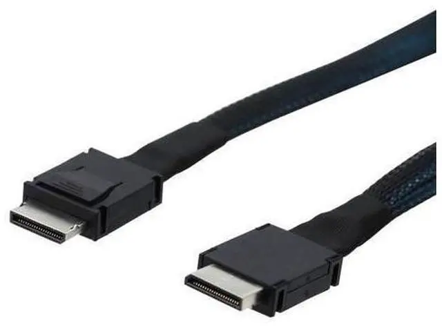 Alt view image 5 of 6 - Deuninker PCIe Oculink SFF-8611 4i to Mini SAS SFF-8611 4i Server High-Speed Cable (19.68, Inches)