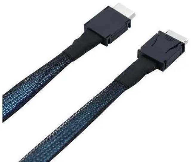 Alt view image 6 of 6 - Deuninker PCIe Oculink SFF-8611 4i to Mini SAS SFF-8611 4i Server High-Speed Cable (19.68, Inches)