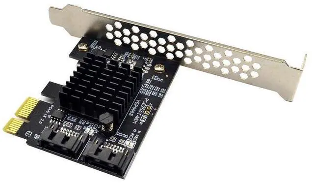 Alt view image 13 of 14 - Weastlinks PCIE PCI-E to 2 Port SATA 1X 4X 8X 16X PCI-E Cards PCI Express to 2 SATA 3.0 2-Port SATA III 6Gbps Expansion Adapter Boards