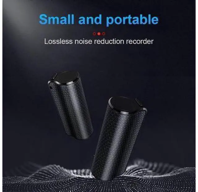 Alt view image 5 of 5 - Ecocleanpath 8GB Digital Voice Recorder with HD Noise Reduction, Voice Activation & HiFi Audio, Portable MP3 Player (Black)