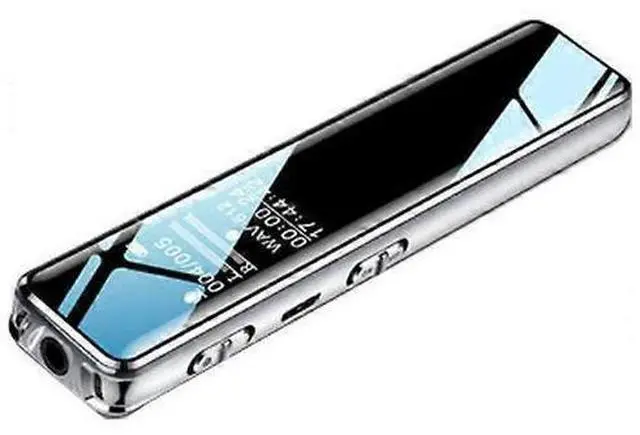 Main image of Ecocleanpath 32GB Digital Voice Recorder Pen, USB Dictaphone with Clear Microphone & Timestamp, Rechargeable Black