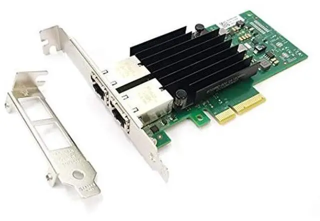 Main image of HINYSENO Dual Port 10GbE RJ-45 PCI-Express x 4 Gigabit Ethernet Server Adapter Dual Port Network Interface Controller Card for X550 Chipset, Compare to Intel X550-T2