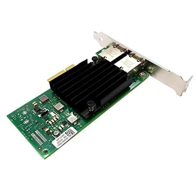 Alt view image 4 of 5 - HINYSENO Dual Port 10GbE RJ-45 PCI-Express x 4 Gigabit Ethernet Server Adapter Dual Port Network Interface Controller Card for X550 Chipset, Compare to Intel X550-T2