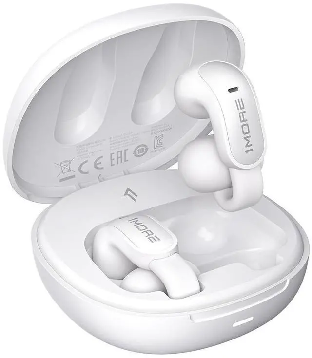Main image of Deuninker Ear Clip S12, Clip-On Earbuds, Lightweight Comfort, Snug Fit, Bluetooth 5.4 Open-Ear Headphones, Powerful Sound, Clear Calls, IPX5 Water Resistance, Long Playtime, Touch Control White