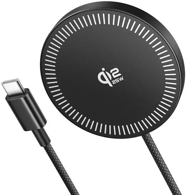 Main image of 25W Qi2 Magnetic Wireless Charger for iPhone 17 Magsafe Wireless Charging, Fast Charging, Compatible with iPhone 17 Air Pro Max/16/15/14/13/12 Series