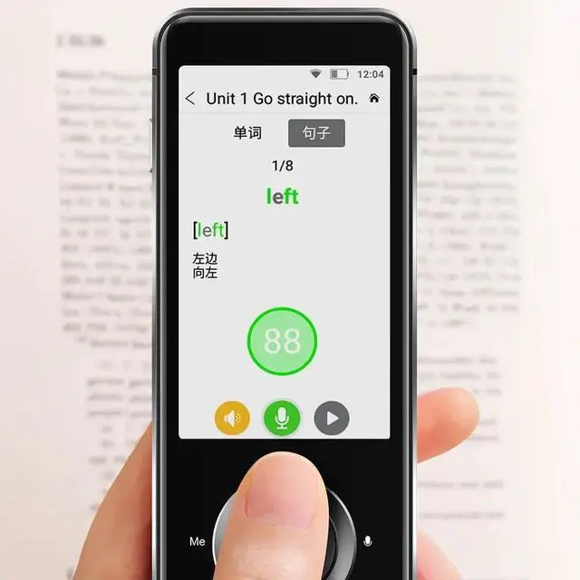 Alt view image 2 of 6 - QURO M9 Smart Portable Translator Upgrade Instant Voice Interpreter Supports 16 Offline Languages in Real-time WiFi Connectivity