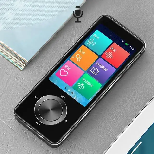 Alt view image 3 of 6 - QURO M9 Smart Portable Translator Upgrade Instant Voice Interpreter Supports 16 Offline Languages in Real-time WiFi Connectivity