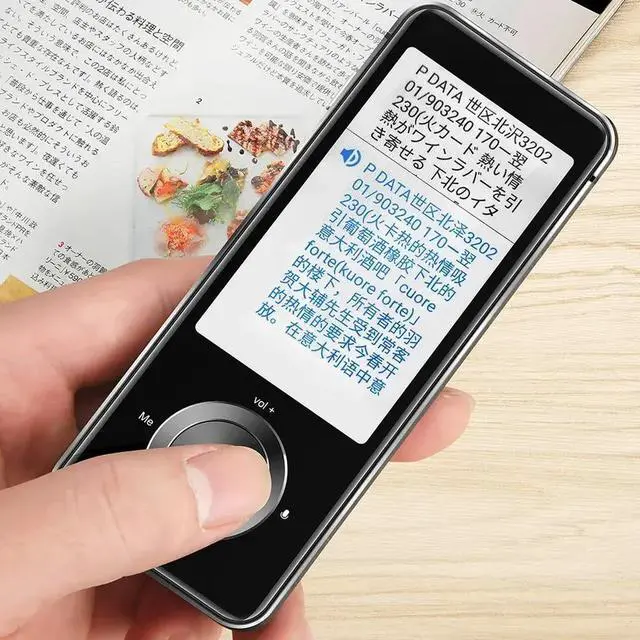 Alt view image 4 of 6 - QURO M9 Smart Portable Translator Upgrade Instant Voice Interpreter Supports 16 Offline Languages in Real-time WiFi Connectivity