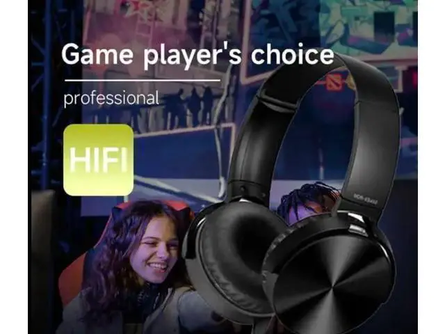 Alt view image 3 of 7 - SOEWIOU On-Ear Headphones with Microphone - Foldable Super Stereo Bass, Hybrid Active Noise Cancelling Headphones with Transparent Modes,65H Playtime Wireless Bluetooth with Mic, Deep Bass