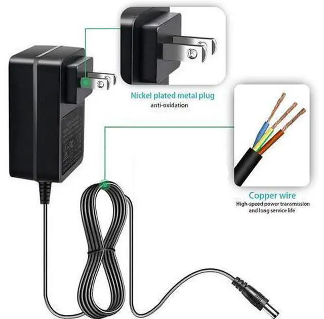 Alt view image 3 of 5 - Replacement Tacklife Charger AC DC Power Adapter Compatible with Tacklife HA2 T6 T8 T8-Newer 800A Pro T8Pro 1200A Peak 18000mAh Lithium 12V Car Jump Starter Battery Power Cord