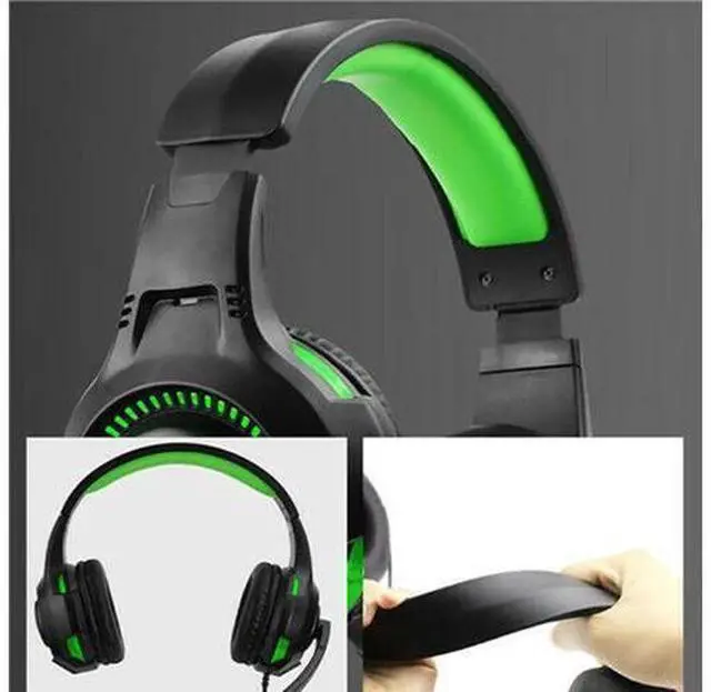 Alt view image 4 of 5 - Professional Studio Pro DJ Headphones With Microphone Over Ear HiFi Monitor Music Surround Headset Earphone For Phone PC