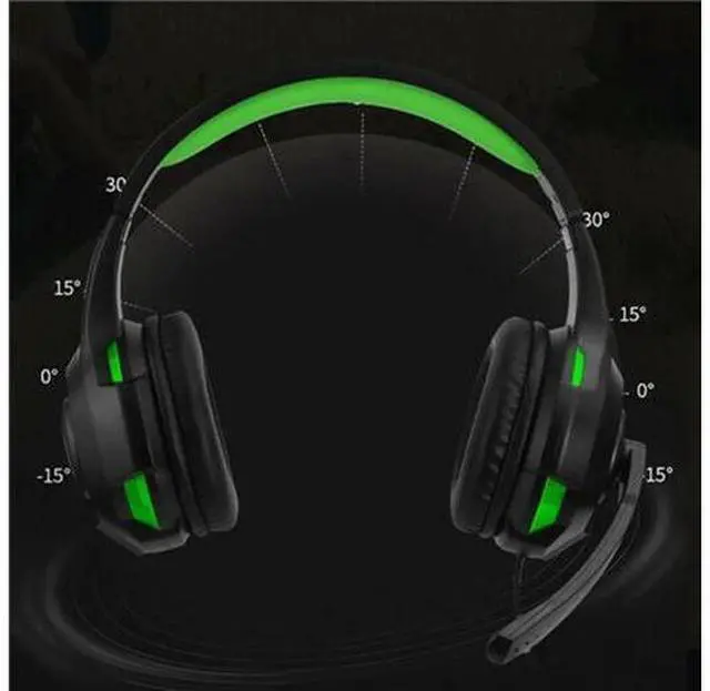 Alt view image 2 of 5 - Professional Studio Pro DJ Headphones With Microphone Over Ear HiFi Monitor Music Surround Headset Earphone For Phone PC