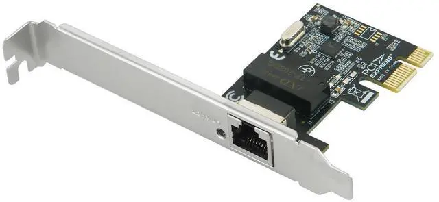 Main image of Quantum Single Port Gigabit Ethernet PCI Express Wired Network Card 1000Mbps 1 RJ45 Port Lan Adapter NIC Realtek 8111 Chipset