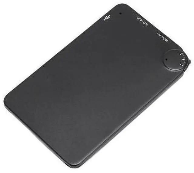 Main image of Ecocleanpath 64GB Digital Voice Recorder with Noise Reduction & Voice Activation for Meetings & Interviews (Black)