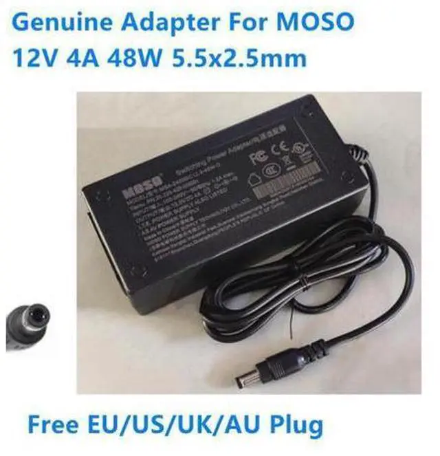 Main image of 12V 4A 3.33A 48W 5.5x2.5mm MSA-Z4000IC12.0-48W-Q Power Supply AC Adapter For MOSO Laptop Monitor Switching Power Charger