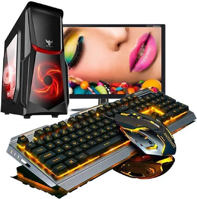 Alt view image 8 of 12 - Gaming Keyboard and Mouse Combo Orange Yellow Backlit LED Backlight Keyboard Computer Gaming Keyboad Lighted PC Gaming Mouse USB Keyboard Clicky Key Silver Metal Structure for Xbox PS4 PS3 Working