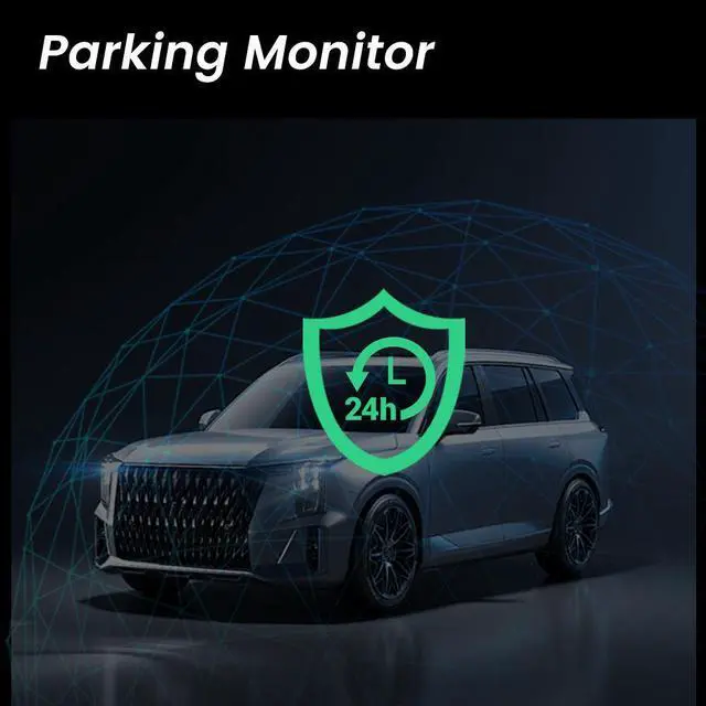Alt view image 5 of 6 - QURO Dashcam 3 Camera Front 4K+Interior Night Vision 1080P+ Rear 1080P 3 Channels Auto Car Camera 3.2"IPS Screen WiFi App Control