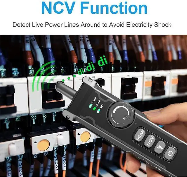 Alt view image 10 of 14 - NF-8506 Network Cable Tester with Multifunction Cable Tracker for Home Improvement Supports PING Test IP Scan and Network Port Speed Detection