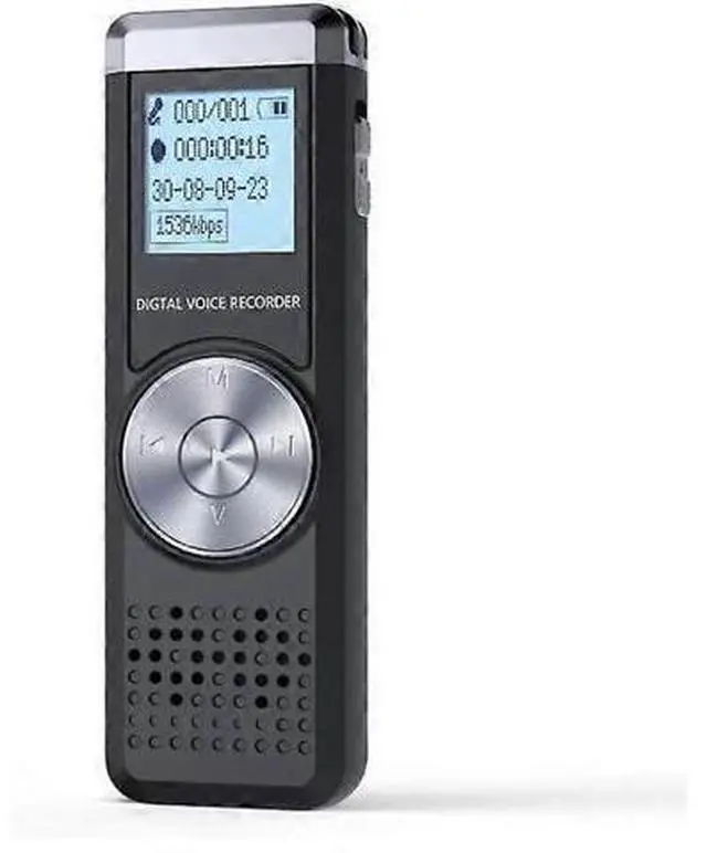 Main image of Ecocleanpath 32GB Digital Voice Recorder with Noise Cancellation, Portable MP3 Dictaphone for Lectures & Meetings (Black)