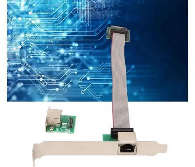 Alt view image 3 of 4 - Giga-bit Ethernet Server Adapter, M.2 A E I210AT Single Port 1000M High Performance RJ45 NIC for Industrial Computer