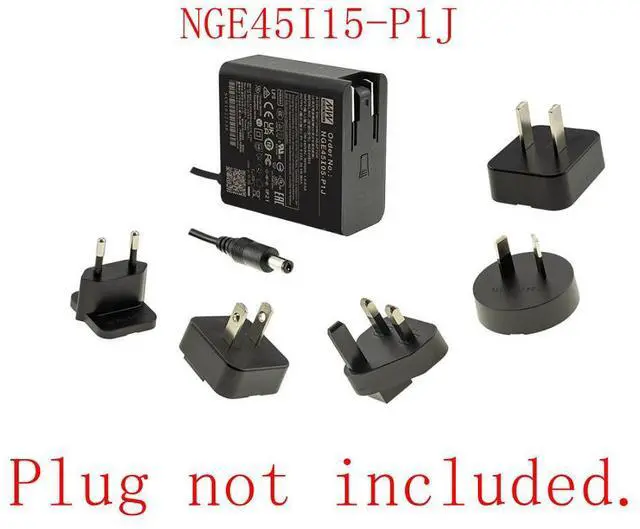 Alt view image 10 of 10 - Mean Well GEM Power Supply Adapter, NGE45I15-P1J 45W 15V 3A