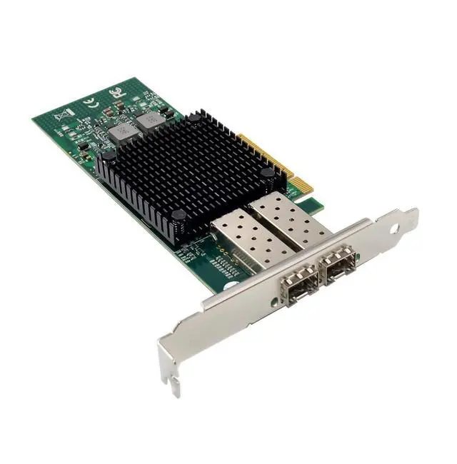 Alt view image 2 of 7 - C&N Dual-10Gb SFP+ PCI-E Network Card NIC, Mellanox ConnectX-3 PCI-e 3.0 X8 PCI Express 10 Gigabit Ethernet Server NIC (ST7286-10GB)