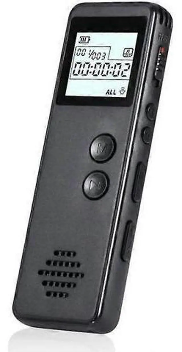 Main image of Ecocleanpath Langkou 64GB Voice Recorder with Playback, 1536kbps HD Audio & Voice Activation (Black)