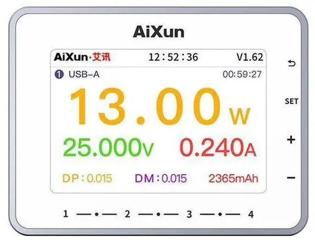 Main image of Aixun PF26 Multi-Channel Smart Fast Charging Station, 8-Port USB Repair Test Power Hub with Real-Time Voltage Display for Phone Diagnostics
