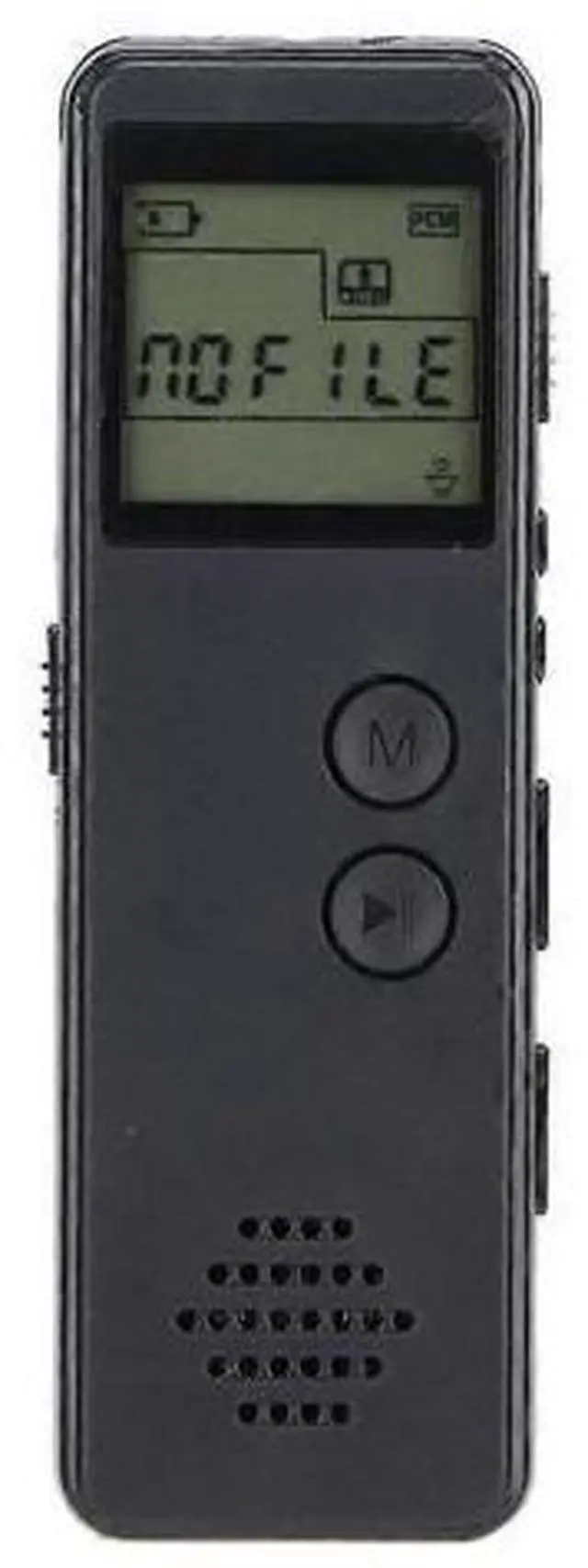 Main image of Ecocleanpath Digital Voice Recorder with Voice Activation & Playback, HD Recording for Lectures & Meetings (Black)