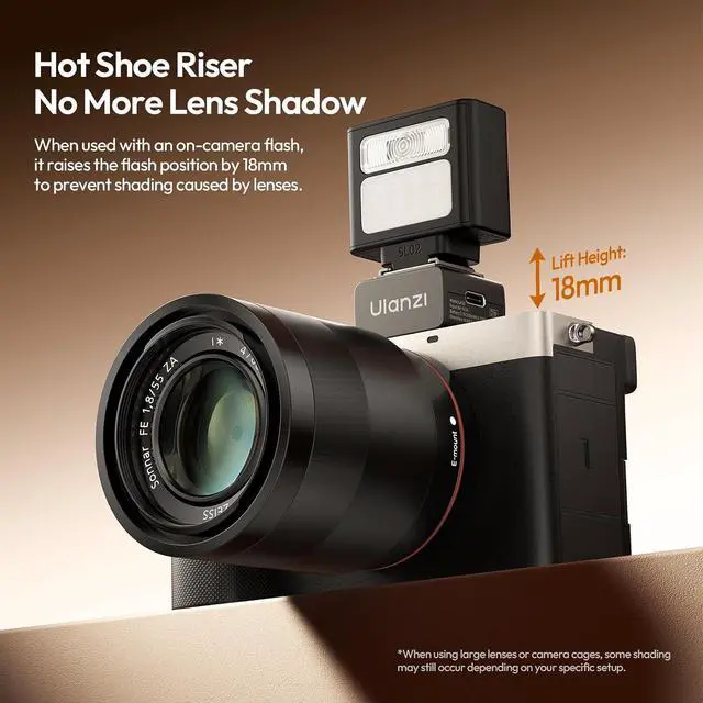 Alt view image 2 of 7 - Deuninker LA10 Mini Flash Trigger for Nikon, Fujifilm, Sony, Canon, Olympus DSLR Cameras - 2.4G Wireless Flash Trigger Receiver & Transmitter, Off-Camera Flashes, Universal Hot Shoe, Multi-Light Setup