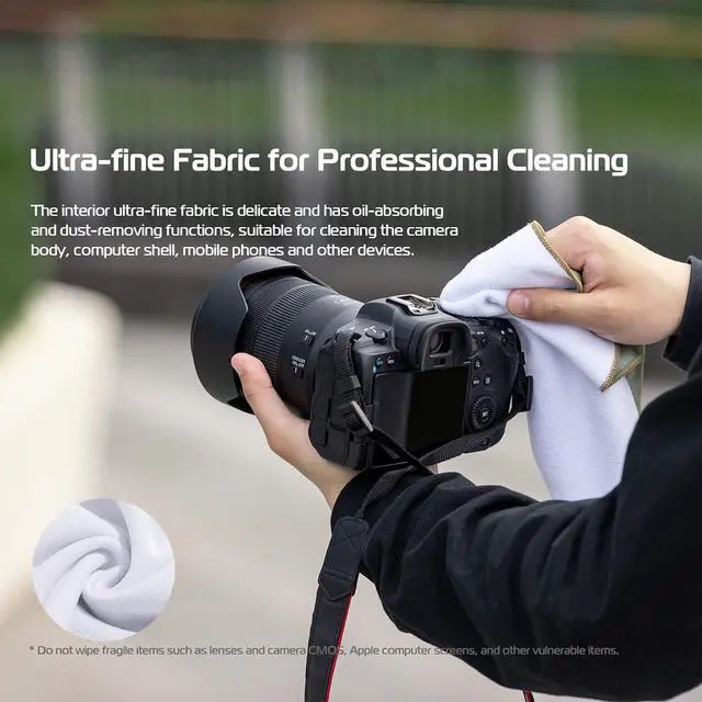 Alt view image 6 of 7 - Deuninker Magic Universal Storage Cloth, Easy Wrapping and Safe Protection from Collissions Bumping and Friction for Camera & Digital Accessories (45 * 45cm)