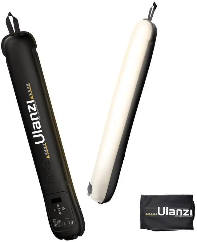 Main image of Deuninker UA12 Inflatable Tube Light, 12W Bi-Color Portable LED Air Tube Light for Video Recording, 2700K-6500K 2500mAh 1/4" Mount Foldable Magnetic Photography Lights Bar for Video/Filmmaking/YouTube