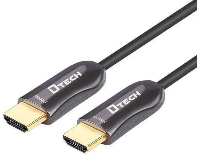 Main image of Deuninker 4K Fiber Optic HDMI Cable 50ft Long Thin Optical HDMI 2.0 Cable 4K60Hz 18Gbps High Speed Slim UHD Video Cord 50 Feet for Monitor Projector