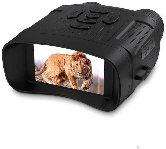 Main image of Deuninker 4K Night Vision Goggles with 10X Zoom, Rechargeable Digital Binoculars for Hunting & Bird Watching (Black)