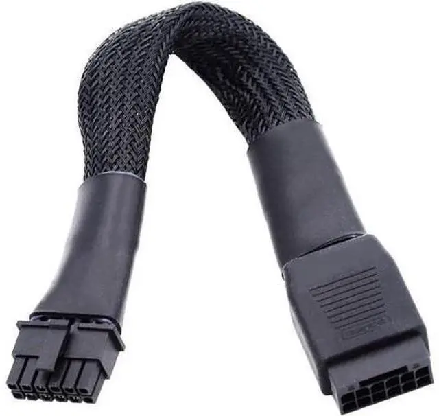 Alt view image 7 of 7 - Deuninker 12VWR ATX3.0 PCI-E 5.0 Power Modular Cable Male to Female Extension for 3080 3090TI PSU 16Pin 12+4P Graphics Card