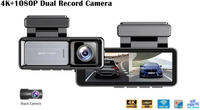 Alt view image 2 of 6 - QURO Dashcam 4K WiFi Special Edition Original Dashboard Camera Dashcam Dashcam
