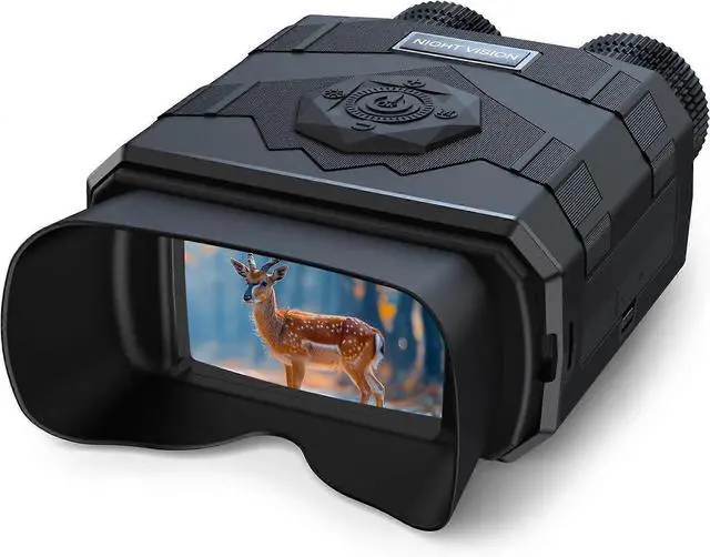 Main image of Ecocleanpath 3.5'' HD Night Vision Binoculars with 4K Video, 3000mAh Rechargeable Battery for Hunting & Wildlife