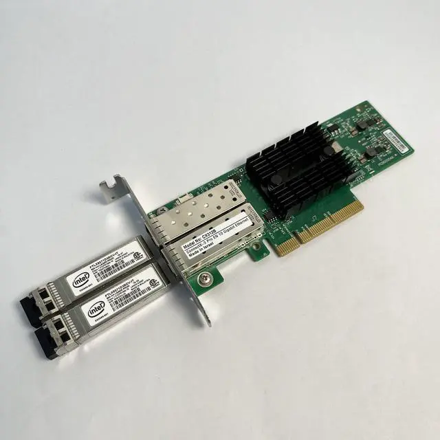 Alt view image 3 of 3 - Mellanox MCX312B-XCCT CX312B ConnectX-3 EN Pro 10GbE SFP+ Dual-Port PCIe NIC