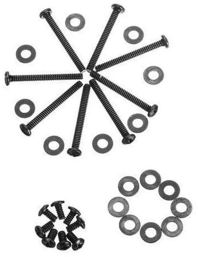 Alt view image 3 of 5 - Water-cooler Radiator Fitting Screws Fan Mounting Screw Kit for Hydro Series Water Cooling