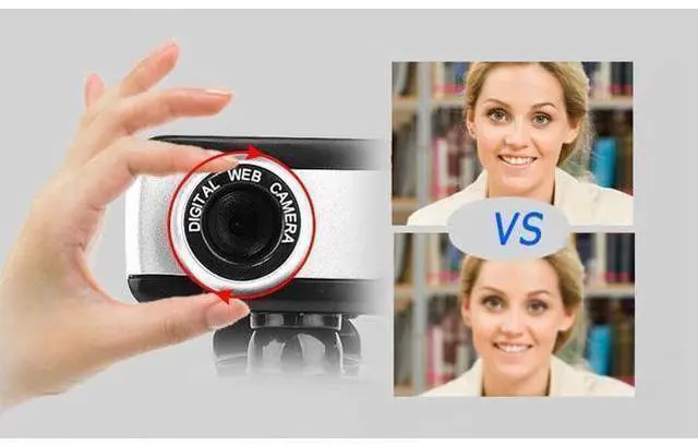 Alt view image 5 of 5 - 30FPS USB 2.0 HD Webcam Camera Web Cam With Mic For Computer PC Laptop Desktop For Youtube Live Teleworking Video Conference