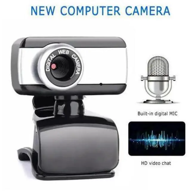 Main image of Computer Webcam Video USB 2.0 Web Camera With Microphone Laptop Desktop PC Computer Web Camera Mic Online Teaching Class