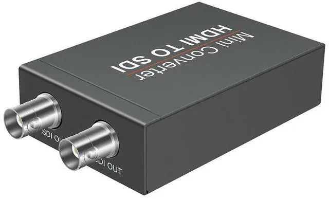Main image of HDMI to SDI, HDMI to SDI Converter Two SDI Output Audio Embedder Support HDMI 1.3, 3G/ HD-SDI Auto Format Detection Extender for Camera CCTV