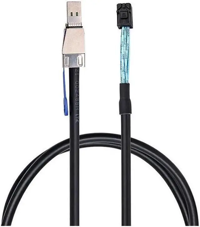 Alt view image 3 of 7 - Mini Sas 36Pin Sff 8643 To Sff 8644 mini-sas Server Hard Drive Transmission Adapter data Raid cable 3.3FT/1m