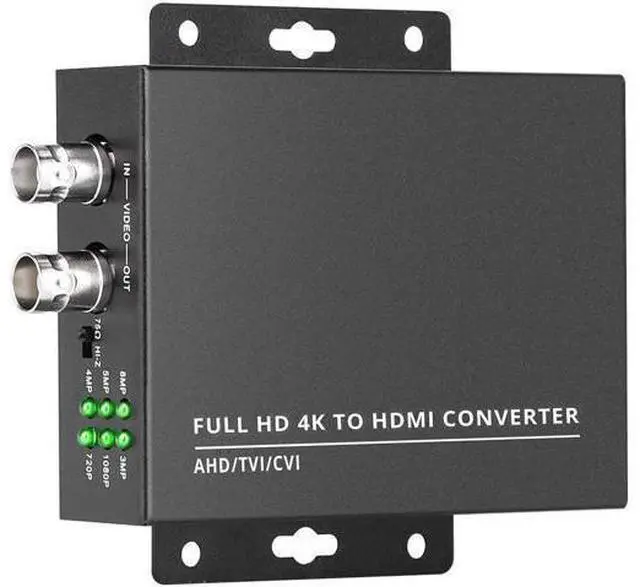 Main image of Wsdcam TVI to HDMI Converter Full HD 4K Converter, 1080p/720p/4K/8MP/5MP/4MP/3MP, BNC to HDMI Video Converter Adapter - CVBS/TVI/CVI/AHD to HDMI