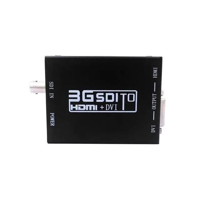 Alt view image 6 of 7 - NK-A8 3G SDI to HDMI + DVI Converter 1080P HD Video SD-SDI HD-SDI 3G-SDI Signals with Power Adapter US Plug