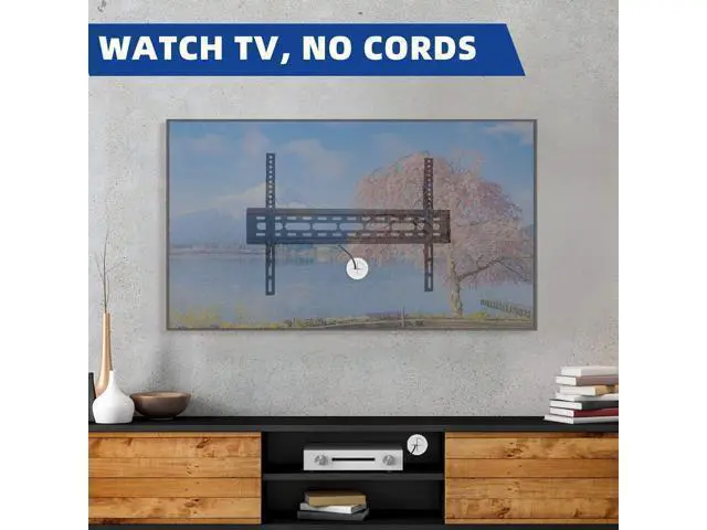 Alt view image 2 of 7 - TV Wire Hider Kit for Wall Mount TV, White in Wall Cable Management Kit, Includes 2 Pass Throughs and Hole Saw Drill Attachment for Easy Install