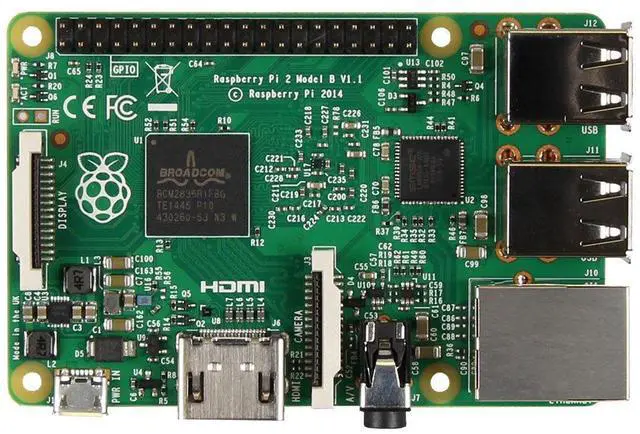 Alt view image 2 of 4 - Raspberry Pi 2 Model B Desktop (Quad Core CPU 900 MHz, 1 GB RAM, Linux)